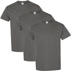 Gildan Stil G5000 Kömür Ağır Pamuklu 2'li Paket Erkek T-shirt