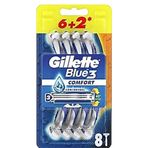 Gilette Blue 3 Comfort Kullan At 8'li Tıraş Bıçağı