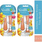 Gillette 2x2 Adet Venus Riviera Kullan At Kadın Tıraş Bıçağı