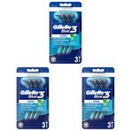 Gillette Blue 3 Cool 3 Adet Kullan At Erkek Tıraş Bıçağı