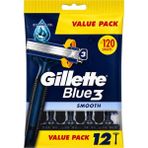 Gillette Blue 3 Smooth Tıraş Bıçağı Value Pack 3 Bıçaklı Erkek Tıraş Seti 12 Adet - plastik ambalaj 12 li