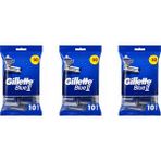 Gillette Blue2 Kullan At Tıraş Bıçağı 10'lu -3 Adet