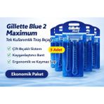 Gillette Blue2 Maximum 5'li Tıraş Bıçağı