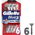 Gillette Blue3 6'lı Milli Takım Özel Tıraş Bıçağı Paketi