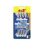 Gillette Blue3 Comfort 8 Adet Kullan-at Tıraş Bıçağı