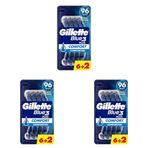 Gillette Blue3 Comfort Kullan At Erkek Tıraş Bıçağı 8 Adet 3lü paket