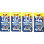 Gillette Blue3 Comfort Kullan-At Tıraş Bıçağı 4 x 8'li