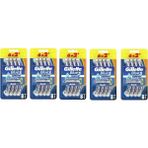 Gillette Blue3 Comfort Kullan-At Tıraş Bıçağı 8'li x 5 Paket 3 Bıçaklı Hassas Cilt Dostu