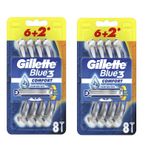 Gillette Blue3 Cool 16 Adet Kullan At Tıraş Bıçağı