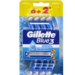 Gillette Blue3 Cool 4 Adet 6+2'li Kullan At Tıraş Bıçağı