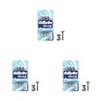 Gillette Blue3 Cool Kullan At Erkek Tıraş Bıçağı 6'li 3lü paket