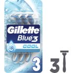 Gillette Blue3 Cool Kullan At Tıraş Bıçağı 3 Adet Ergonomik Tasarıma Sahip Kullanım Kolaylığı - Blue 3 Ice Kullan - At Tıraş Bıçağı 3'lü