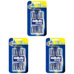 Gillette Blue3 Hybrid Erkek Tıraş Makinesi + Yedek Tıraş Bıçağı 9'lu 3lü paket