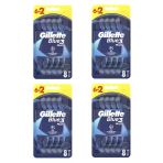 Gillette Blue3 Plus Tıraş Bıçağı 6+2 Li 4 Adet