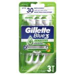 Gillette Blue3 Sensitive Kullan At Tıraş Bıçağı 3'lü