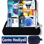 Gillette Damat Sandığı Çantalı Hediyelik Erkek Bakım Seti
