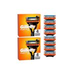Gillette Fusion 4 Adet Yedek Tıraş Bıçağı x2