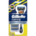 Gillette Fusion Proglide 3'lü Yedek Bıçaklı Fenerbahçe Özel Seri Tıraş Makinesi Hassas Cilt Dostu