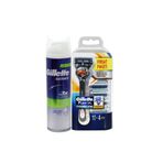 Gillette Fusion Proglide 5 Up Tıraş Makinası+ 250ml Sensitive Köp