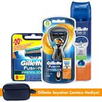 Gillette Fusion ProGlide Flexball Tıraş Paketi (Tıraş Makinesi + 8'li Tıraş Bıçağı + Tıraş Jeli)