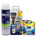 GILLETTE FUSION PROGLIDE MAKİNA 4 YEDEK