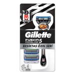 Gillette Fusion5 Beşiktaş Özel Seri + 4'lü Yedek Proglide Makine