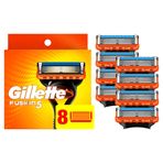 Gillette Fusion5 Erkekler için Jilet Yedekleri, 8 Tıraş Bıçağı Yedekleri