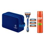 Gillette Fusion5 Erkekler için Tıraş Makinesi ve 200 ml Tıraş Jeli