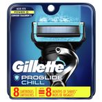 Gillette Fusion5 ProShield Chill Erkek Tıraş Bıçağı Yedekleri, 8 Adet (Ambalaj Değişebilir), Erkek Füzyon Jiletleri/Bıçaklar