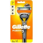 Gillette Fusion5 Tıraş Makinesi Yedekli+Ultra Hassas Tıraş Jeli 75 ml