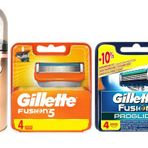 Gillette Fusion5 Yedek Başlık 4'lü + Fusion5 Proglide Yedek Başlık 4'lü + Jagler Tıraş Köpüğü 100ml