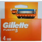Gillette Fusion5 Yedek Traş Bıçağı x 4 Paslanmaz Çelik Özellikli Hassas Cilt Dostu