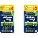 Gillette Gilette Blue3 Plus Tıraş Bıçağı Sensitive 8 'li -2 Paket - Diğer