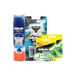Gillette Mach 2 Up+Sensitive 8'li YEDEK+200 ml Proglide Gel