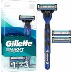 Gillette Mach 3 Start Erkek Tıraş Makinesi + 3 Yedek Bıçak ile Hassas Tıraş Deneyimi