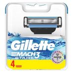 Gillette Mach 3 Start Tıraş Makinesi + 4 lü Yedek Tıraş Bıçağı