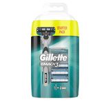 Gillette Mach 3 Tıraş Makinesi + 4 Yedek Tıraş Bıçağı