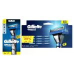 Gillette Mach 3 Turbo Yedek Bıçak 12'Li+2