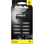 Gillette Mach3 Charcoal 8'li Yedek Tıraş Bıçağı Hassas Cilt Dostu Özellikleriyle Üstün Performans - standart