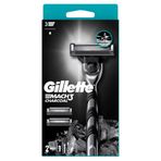 Gillette Mach3 Charcoal Tıraş Makinesi + 2 Adet Yedek Tıraş Bıçağı