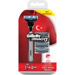 Gillette Mach3 Milli Takım Özel Paketi Tıraş Makinesi + 4'lü Tıraş Bıçağı