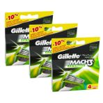 Gillette Mach3 Sensitive 12'li Tıraş Bıçağı