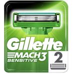 Gillette Mach3 Sensitive 2'li Yedek Tıraş Bıçağı