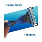 Gillette Mach3 Start Yedek Erkek Tıraş Bıçağı 4'lü - standart
