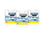 Gillette Mach3 Start Yedek Tıraş Bıçağı 3 x 4'lü