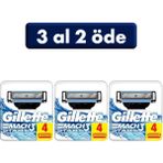 Gillette Mach3 Start Yedek Tıraş Bıçağı 4'lü (3 Al 2 Öde)