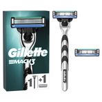 Gillette Mach3 Tıraş Makinesi + 2 Yedek Tıraş Bıçağı