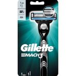 Gillette Mach3 Tıraş Makinesi Ergonomik Tasarımlı 7702018029655 Hassas Cilt Dostu Güvenli Tıraş