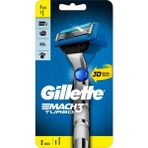 Gillette Mach3 Turbo Tıraş Makinesi 3 Bıçaklı Keskin Performans 1 Yedek Bıçak ile Erkekler İçin