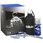 Gillette Mach3 Turbo Tıraş Makinesi + 4'lü Tıraş Bıçağı + 75 ml Tıraş Jeli (Matara Hediyeli!)